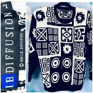 SOLD ‼️ Vintage IB Diffusion Sweater 1991